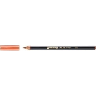 1340084-ROTUL.EDDING 1340 BRUSHPEN MANDARINA precio por 10 unidades