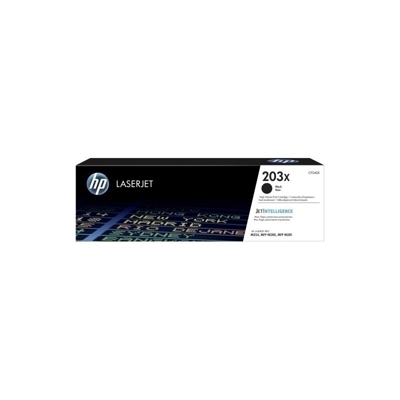 CF540X-TONER HP CF540X Nº203X NEGRO precio por 1 unidades