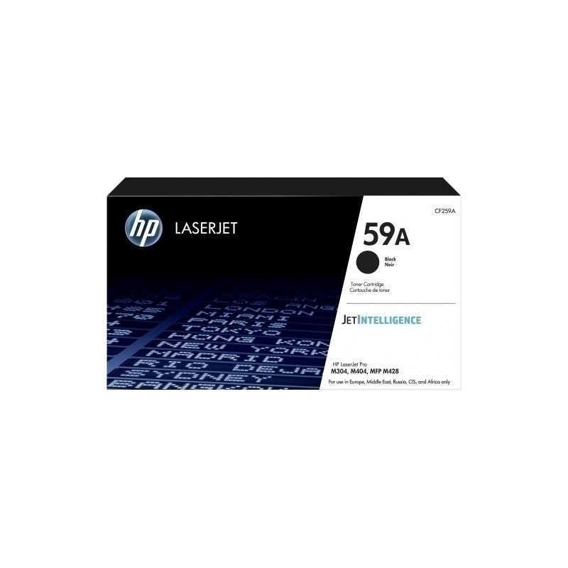 CF259A-TONER HP CF259A Nº59A LJ PRO M404 NEGRO precio por 1 unidades