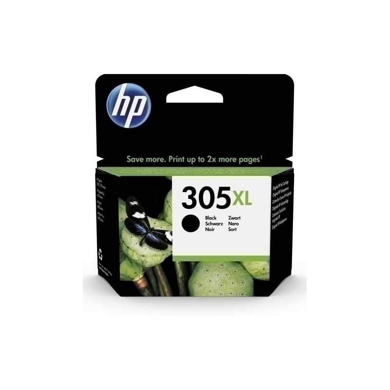 3YM62AE-CART.IJ.HP 3YM62AE Nº305XL NEGRO 240 PÁ precio por 1 unidades