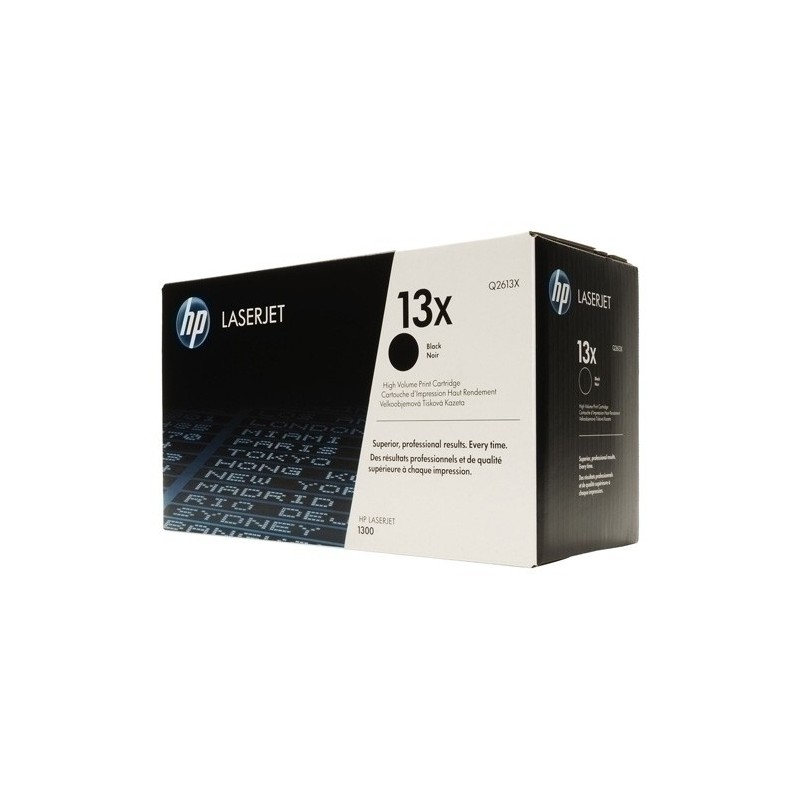 Q2613X-TONER HP Q2613X Nº13X LJ 1300 NEGRO MC precio por 1 unidades