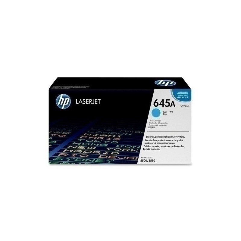 C9731A-TONER HP C9731A LJ C.5500 CIAN precio por 1 unidades
