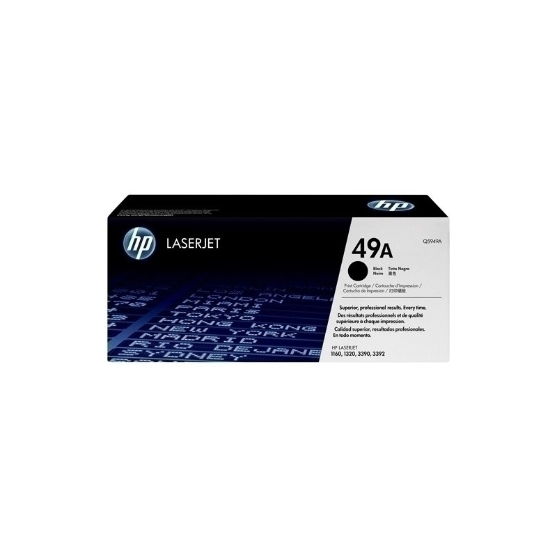 Q5949A-TONER HP Q5949A Nº49A LJ 1320/3390 NEGRO precio por 1 unidades