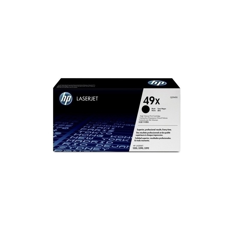 Q5949X-TONER HP Q5949X Nº49X LJ 1320/3390 NG.MC precio por 1 unidades
