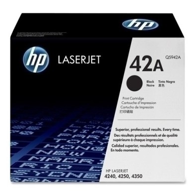 Q5942A-TONER HP Q5942A Nº42A LJ 4250/4350 NEGRO precio por 1 unidades