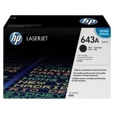 Q5950A-TONER HP Q5950A Nº643A LJ C.4700 NEGRO precio por 1 unidades