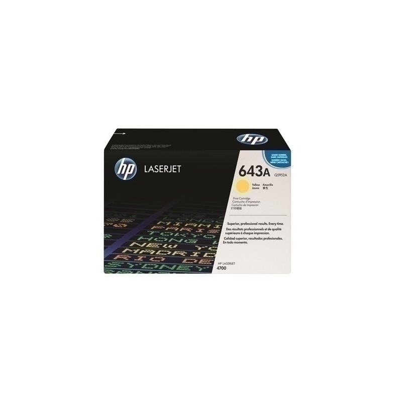 Q5952A-TONER HP Q5952A Nº643A LJ C.4700 AMARILL precio por 1 unidades