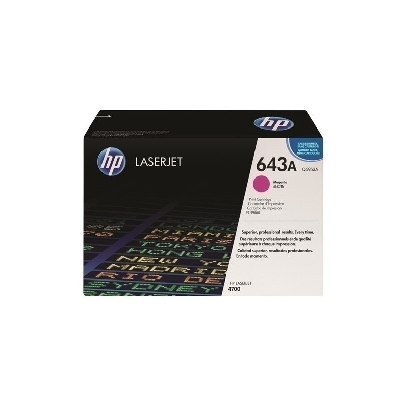 Q5953A-TONER HP Q5953A Nº643A LJ C.4700 MAGENTA precio por 1 unidades