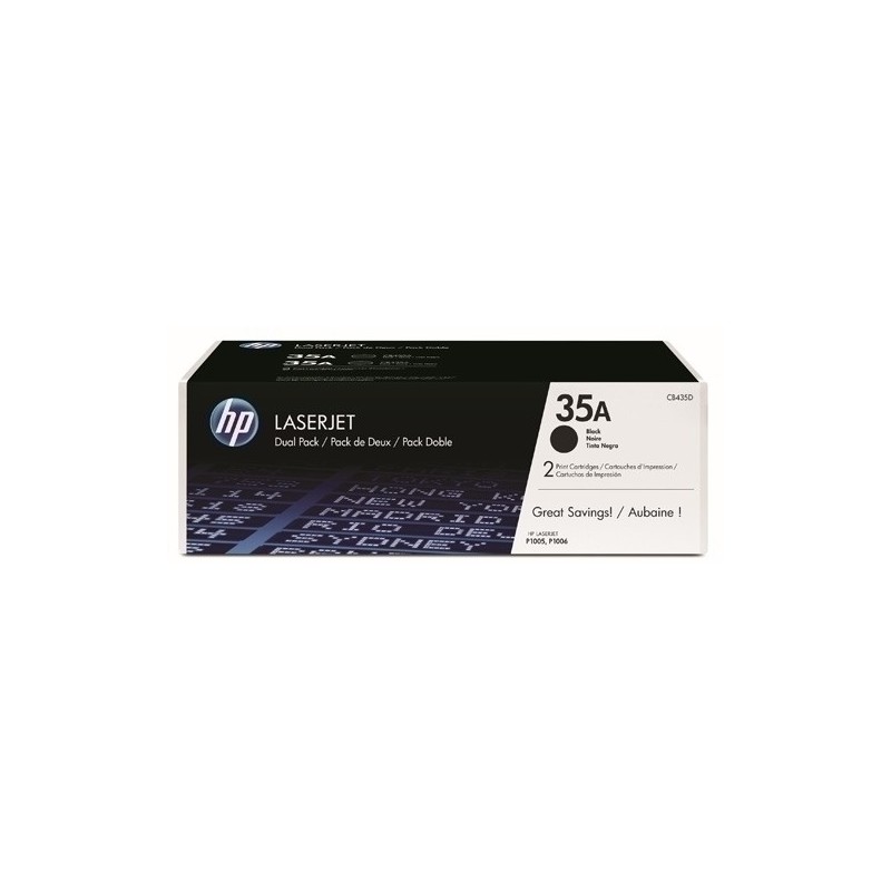 CB435A-TONER HP CB435A Nº35A LJ P1005-6 NEGRO precio por 1 unidades