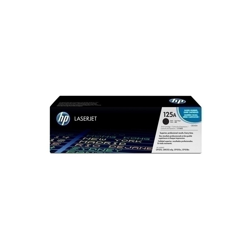 CB540A-TONER HP CB540A Nº125A LJ 1210 NEGRO precio por 1 unidades