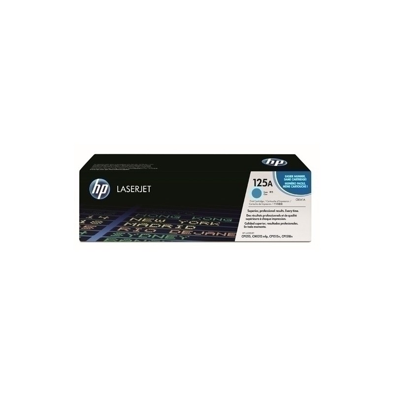 CB541A-TONER HP CB541A Nº125A LJ 1210 CIAN precio por 1 unidades