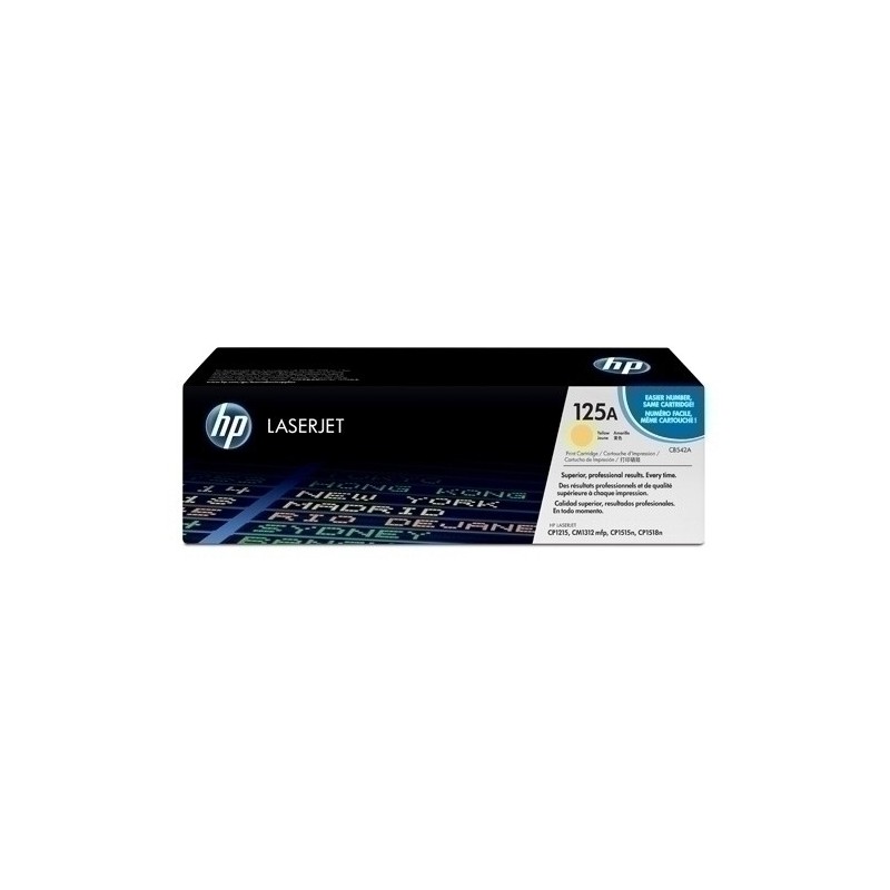 CB542A-TONER HP CB542A Nº125A LJ 1210 AMARILLO precio por 1 unidades