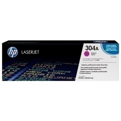 CC533A-TONER HP CC533A Nº304A LJ  CP2025 MAGENT precio por 1 unidades