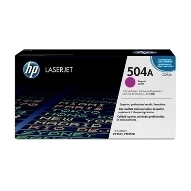 CE253A-TONER HP CE253A Nº504A LJ CP3525 MAGENTA precio por 1 unidades