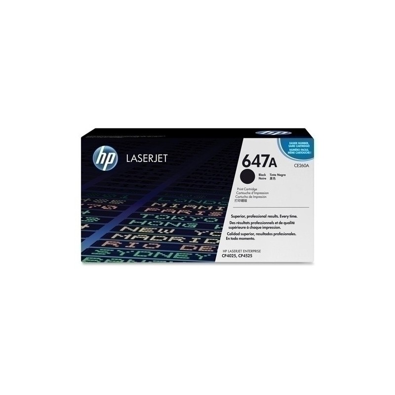 CE260A-TONER HP CE260A LJ CP-4025 NEGRO precio por 1 unidades