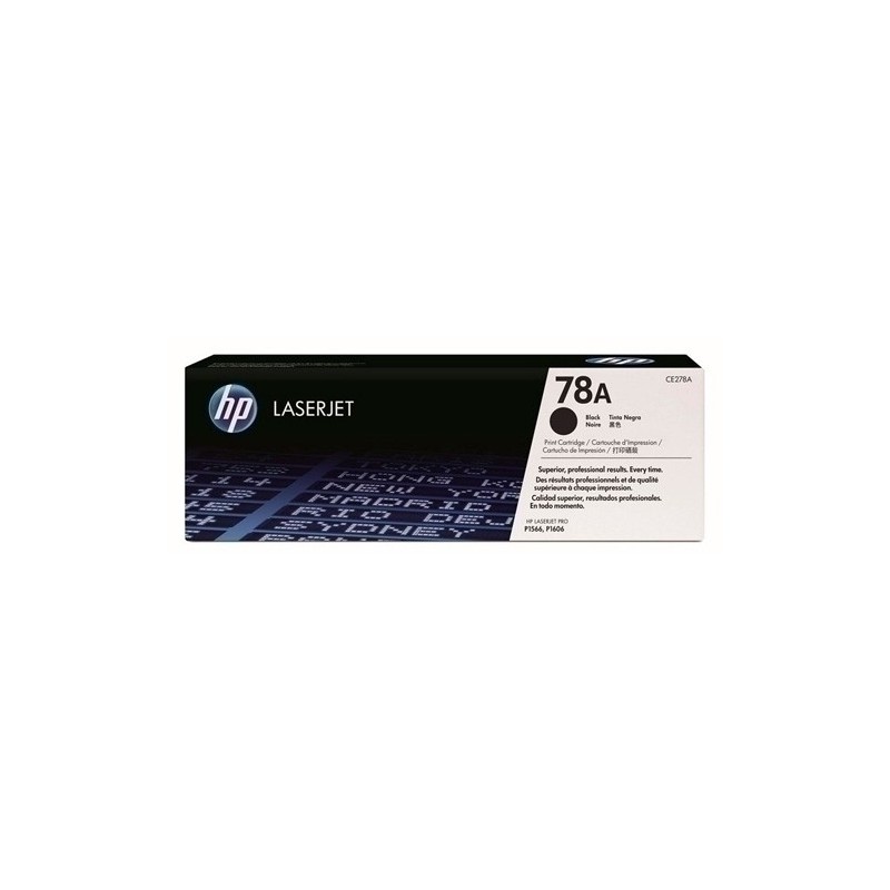 CE278A-TONER HP CE278A Nº78A LJ P1606 NEGRO precio por 1 unidades
