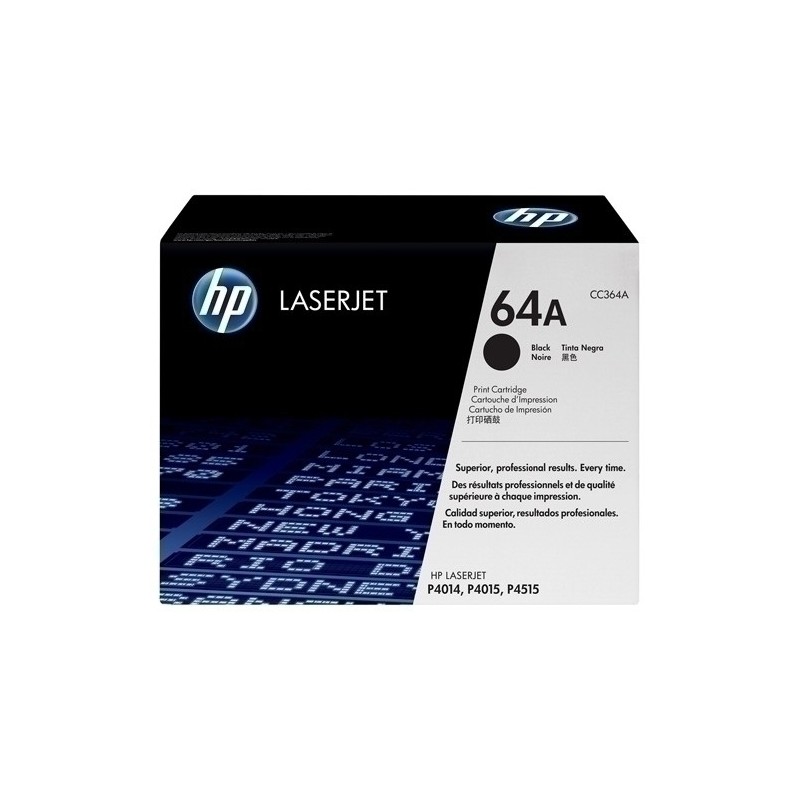 CC364A-TONER HP CC364A Nº64A NEGRO precio por 1 unidades