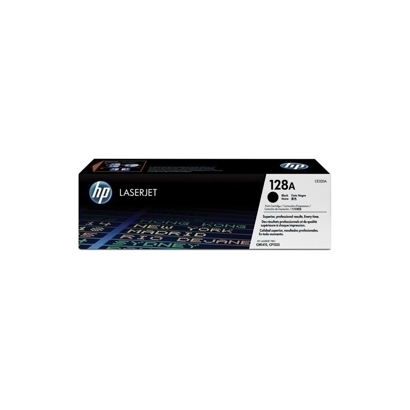 CE320A-TONER HP CE320A Nº128A NEGRO precio por 1 unidades