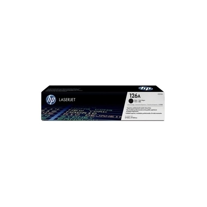 CE310A-TONER HP CE310A Nº126A LJ 1025 NEGRO precio por 1 unidades