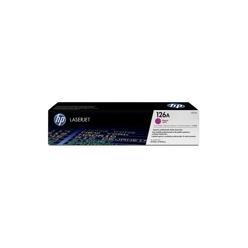 CE313A-TONER HP CE313A Nº126A LJ 1025 MAGENTA precio por 1 unidades