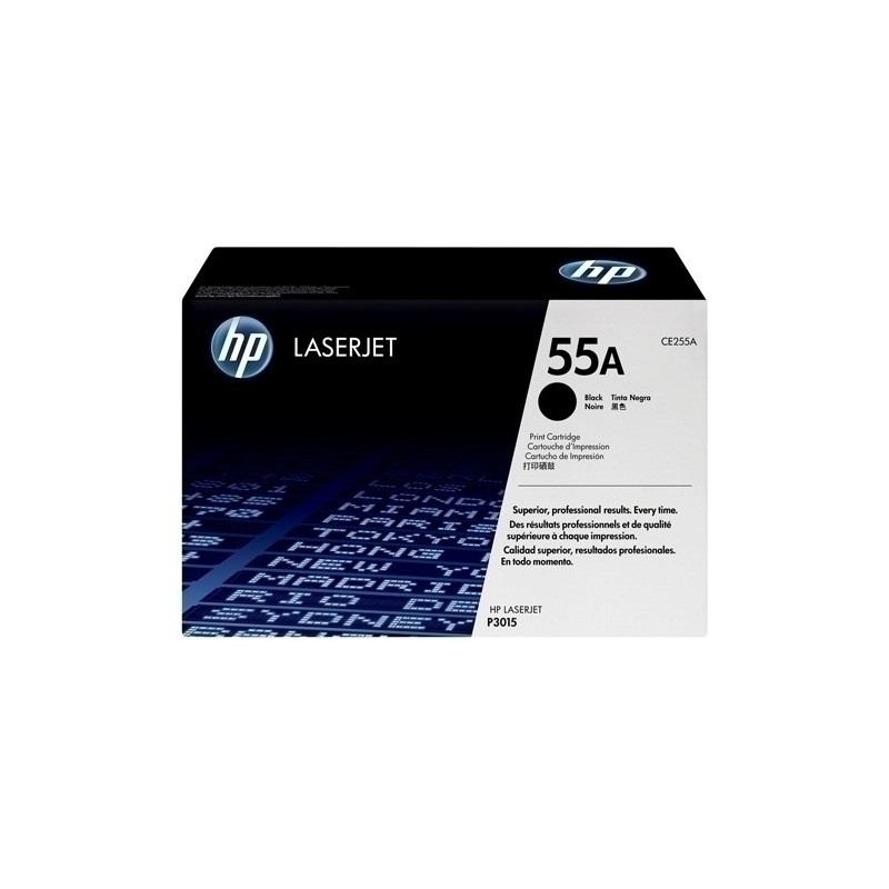 CE255A-TONER HP CE255A Nº55A LJ P3011 NEGRO precio por 1 unidades
