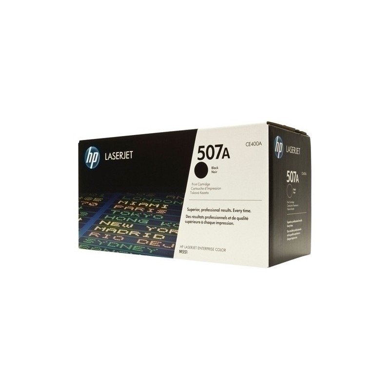 CE400A-TONER HP CE400A Nº507A NEGRO precio por 1 unidades