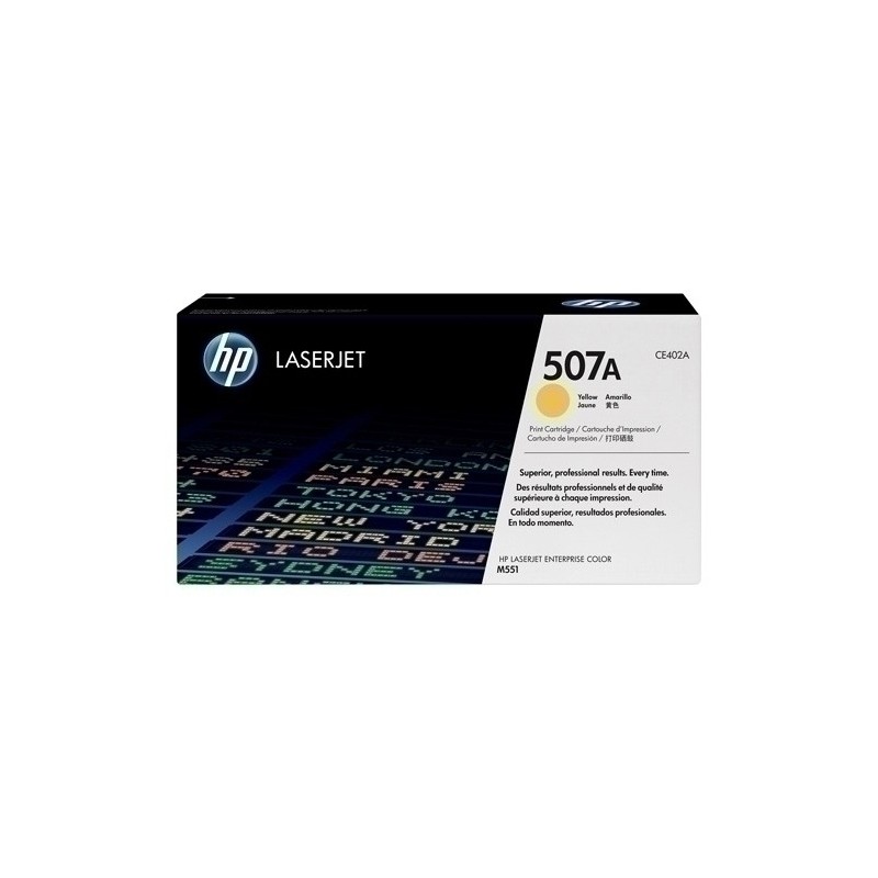 CE402A-TONER HP CE402A Nº507A AMARILLO precio por 1 unidades