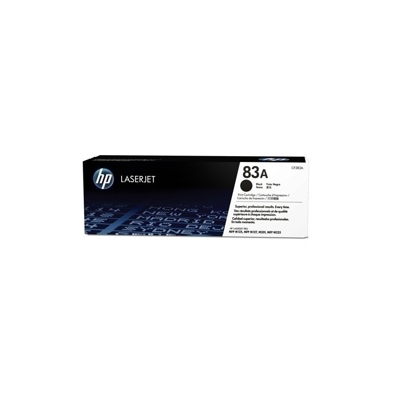 CF283A-TONER HP CF283A Nº83A LJ M125NW NEGRO precio por 1 unidades