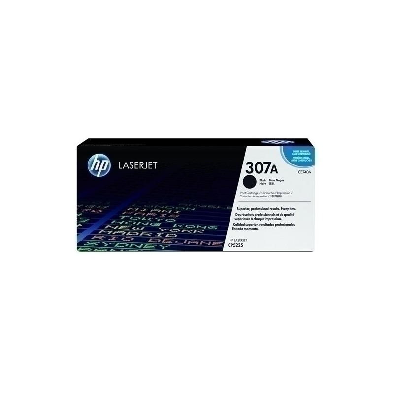 CE740A-TONER HP CE740A Nº307A LJ CP5225 NEGRO precio por 1 unidades