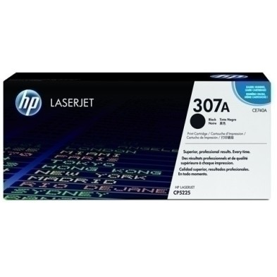 CE740A-TONER HP CE740A Nº307A LJ CP5225 NEGRO precio por 1 unidades