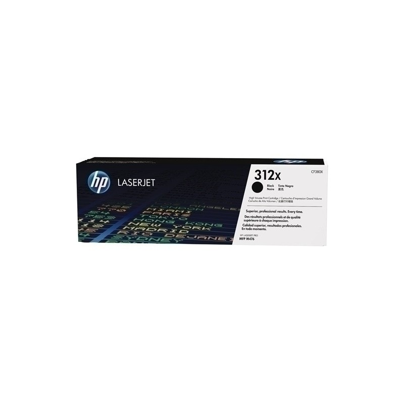 CF380X-TONER HP CF380X Nº312X LJ M476 NEGRO precio por 1 unidades