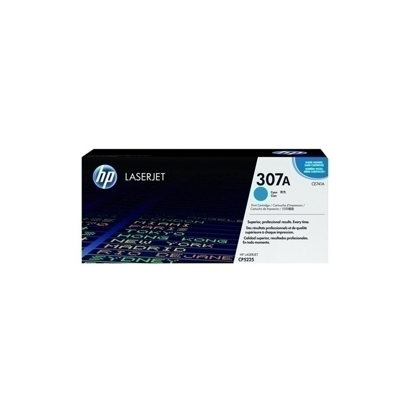 CE741A-TONER HP CE741A Nº307A LJ CP5225 CIAN precio por 1 unidades