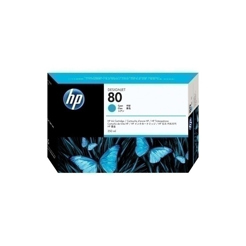 C4846A-CART.IJ.HP C4846A Nº80 CIAN 350ML precio por 1 unidades