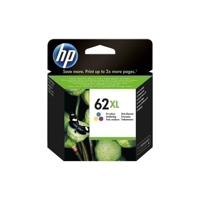 C2P07AE-CART.IJ.HP C2P07AE Nº 62XL TRICOLOR precio por 1 unidades