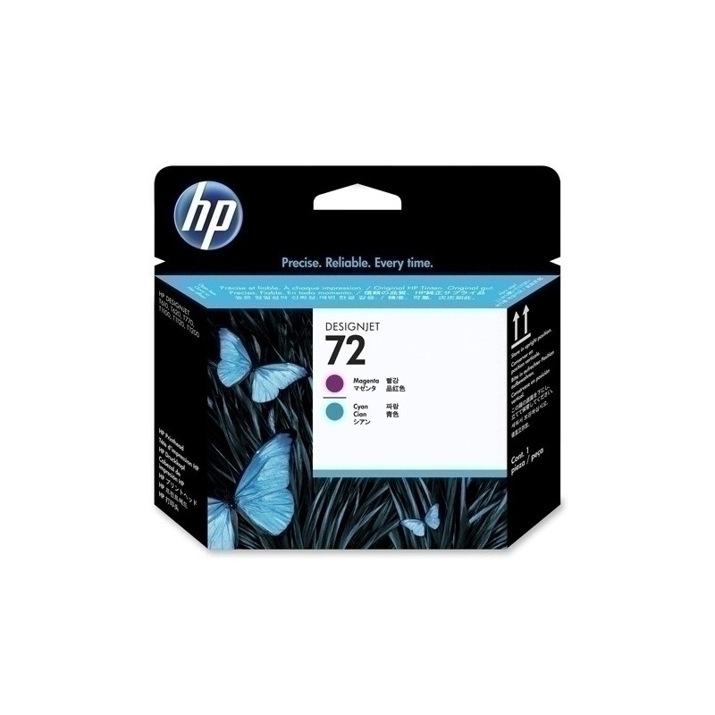 C9383A-CABEZAL HP C9383A Nº72 MAGENTA Y CIAN precio por 1 unidades