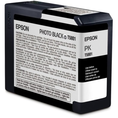 T580100-CART.IJ.EPSON T580100 NEGRO PHOTO precio por 1 unidades