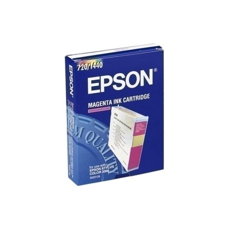 S020126-CART.IJ.EPSON S020126 3000 MAGENTA precio por 1 unidades