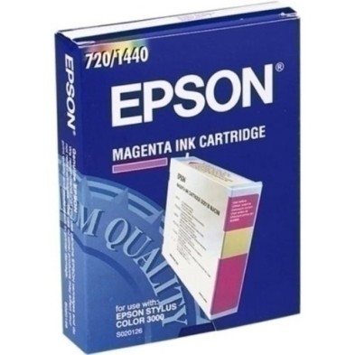 S020126-CART.IJ.EPSON S020126 3000 MAGENTA precio por 1 unidades