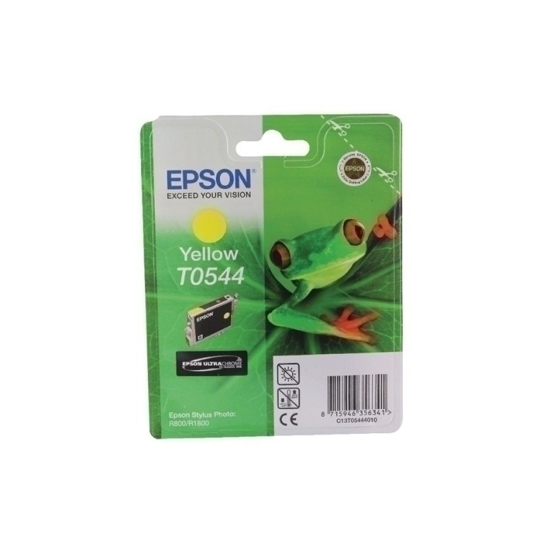 T054440-CART.IJ.EPSON T054440 R800/1800 AMARILLO precio por 1 unidades