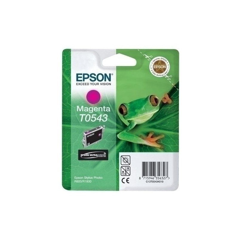 T054340-CART.IJ.EPSON T054340 R800/1800 MAGENTA precio por 1 unidades