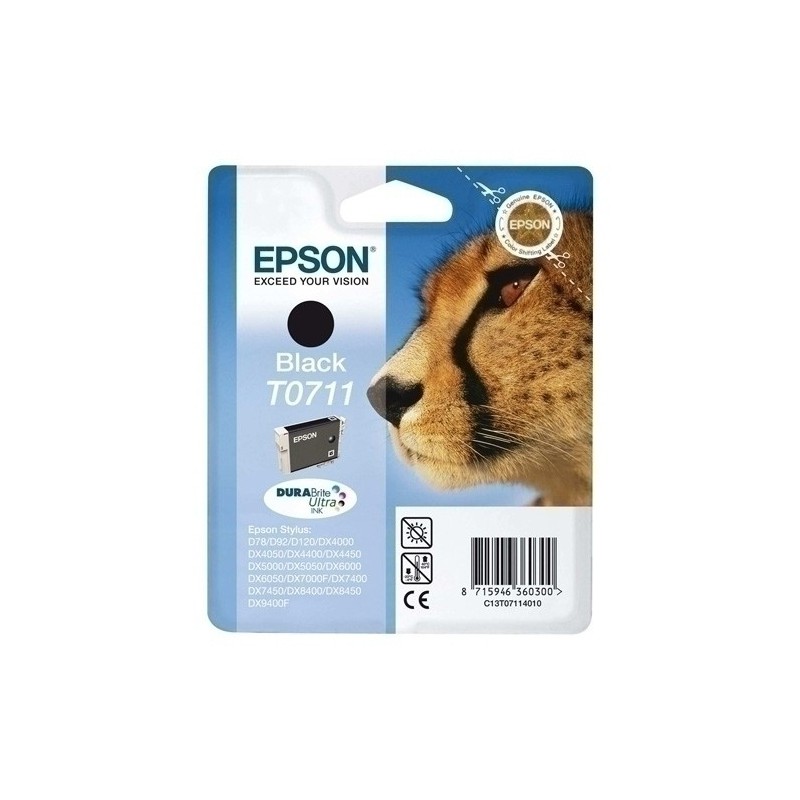 T071140-CART.IJ.EPSON T071140 D78/92/120 NEGRO precio por 1 unidades
