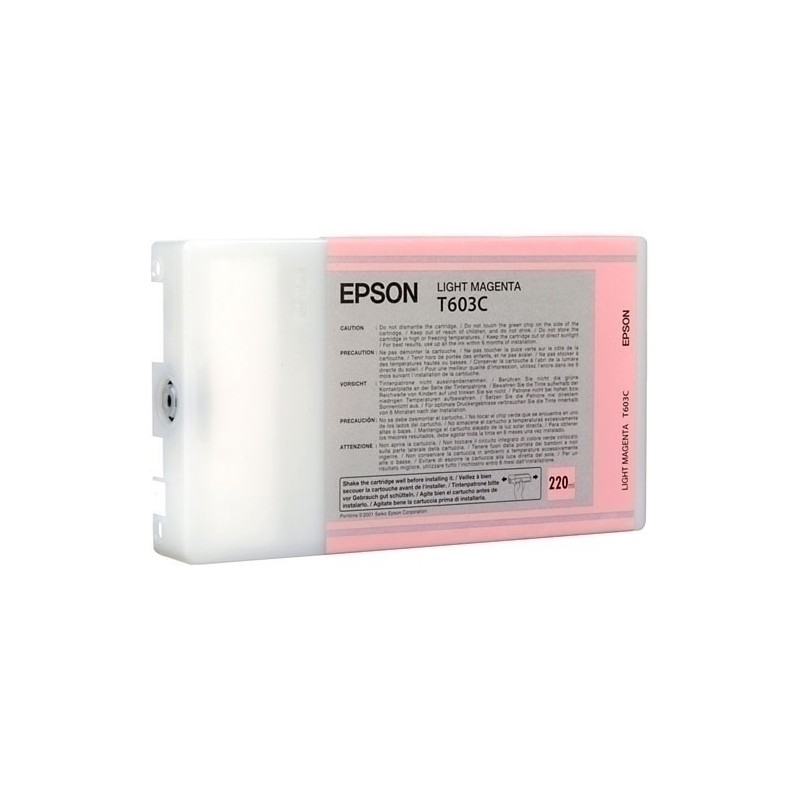 T603C00-CART.IJ.EPSON T603C00 MAGENTA CLARO precio por 1 unidades