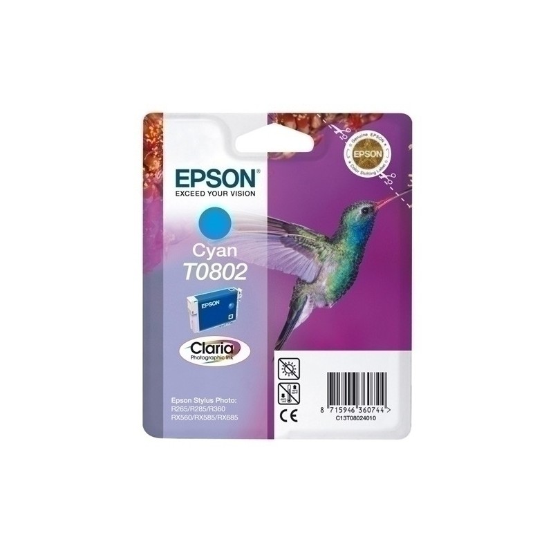 T080240-CART.IJ.EPSON T080240 R2x5/360 CIAN precio por 1 unidades