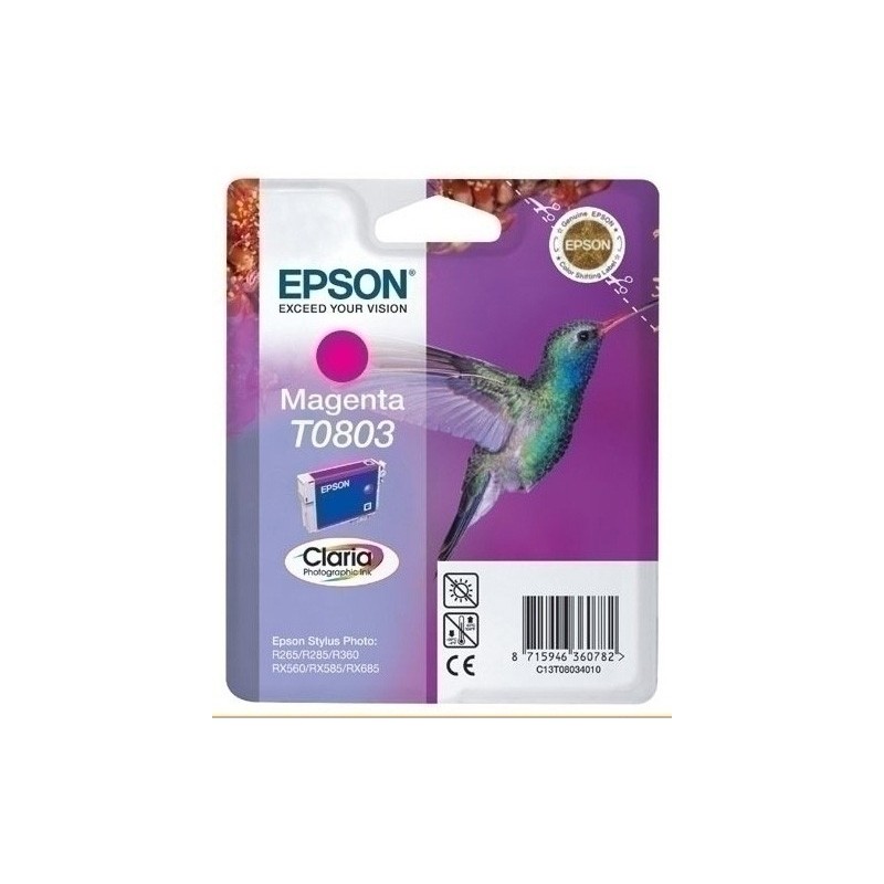 T080340-CART.IJ.EPSON T080340 R2x5/360 MAGENTA precio por 1 unidades