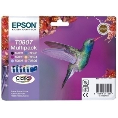 T080740-CART.IJ.EPSON T080740 R2x5/360 MULTIPACK precio por 1 unidades