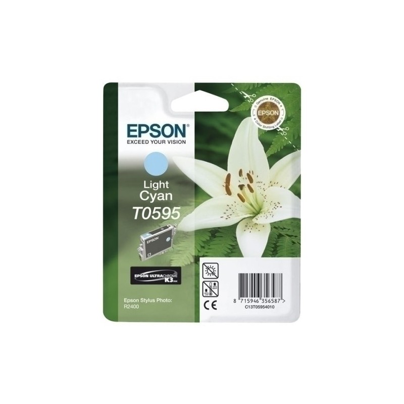 T059540-CART.IJ.EPSON T059540 R2400 CIAN CLARO precio por 1 unidades
