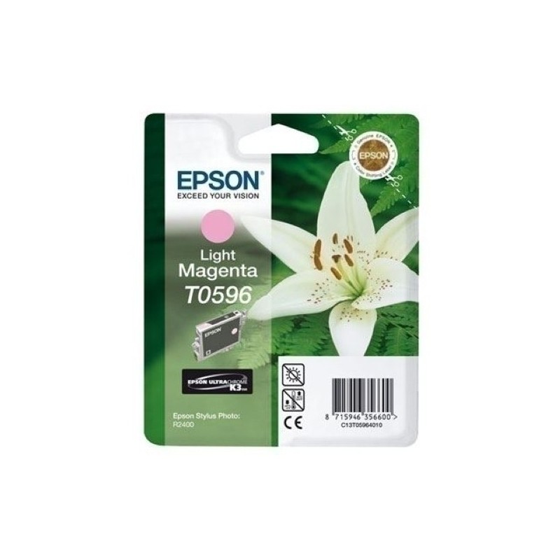 T059640-CART.IJ.EPSON T059640 R2400 MAGENTA CLAR precio por 1 unidades