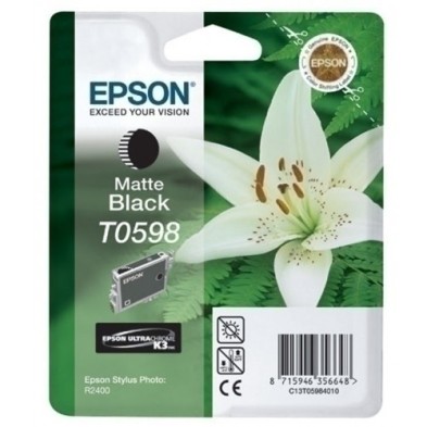 T059840-CART.IJ.EPSON T059840 R2400 NEGRO MATE precio por 1 unidades