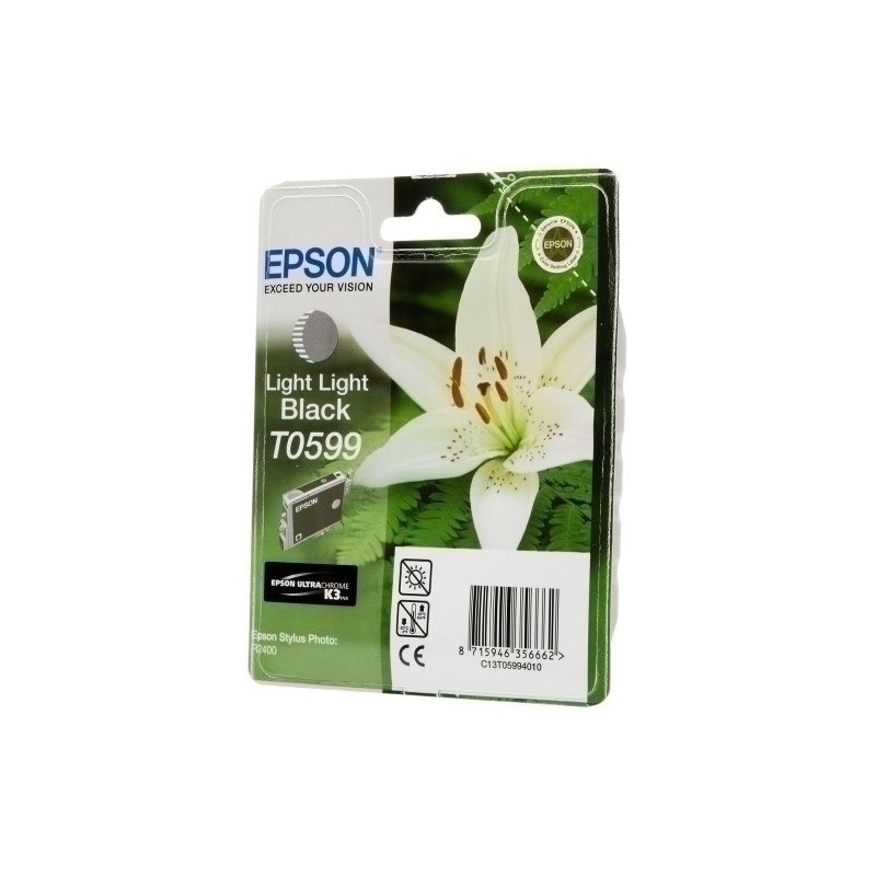 T059940-CART.IJ.EPSON T059940 R2400 GRIS CLARO precio por 1 unidades