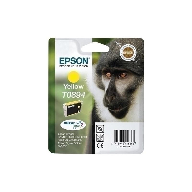 T089440-CART.IJ.EPSON T089440 S20 AMARILLO precio por 1 unidades